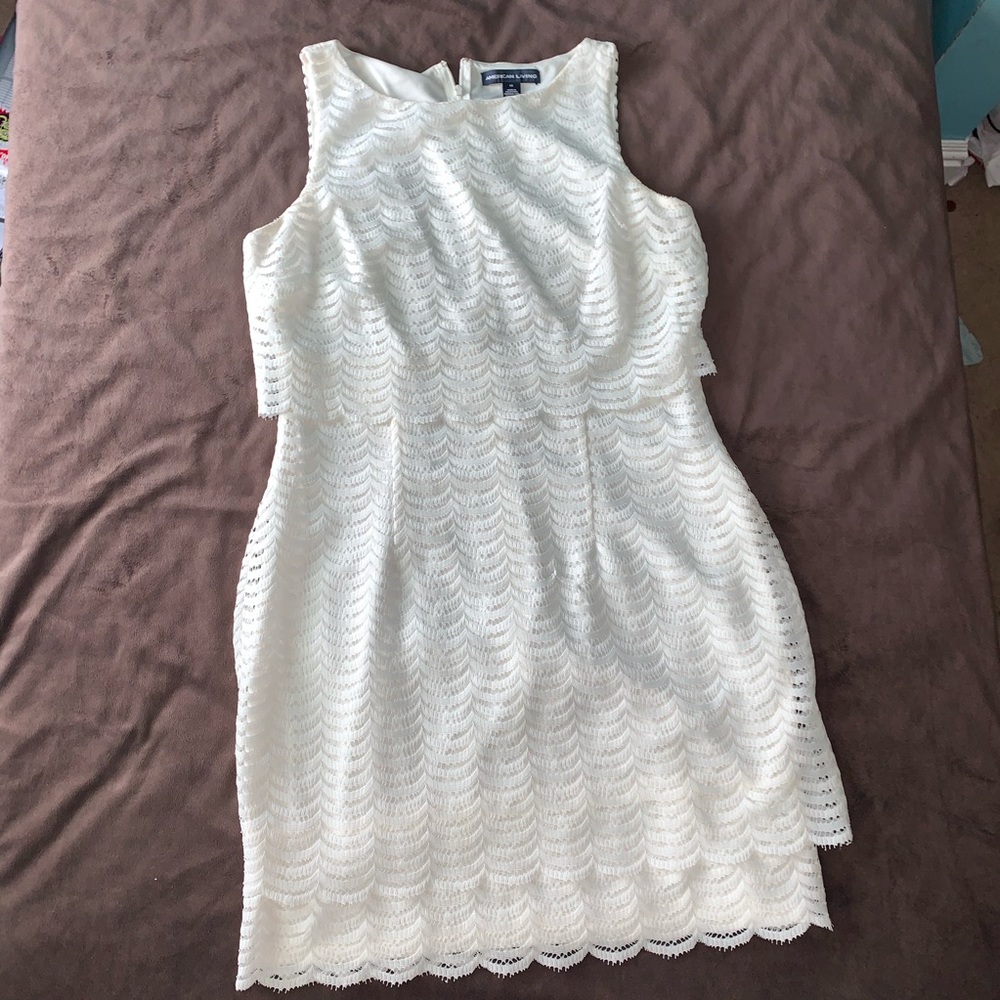Layered Type Lace Dress